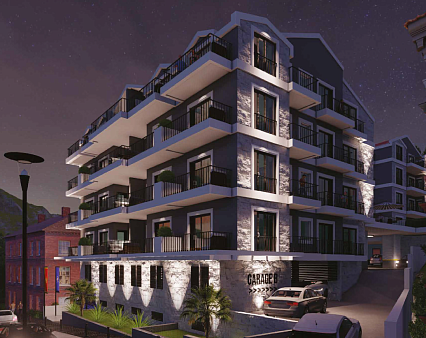 Neu gebaute Wohnungen mit Infrastruktur in Budva